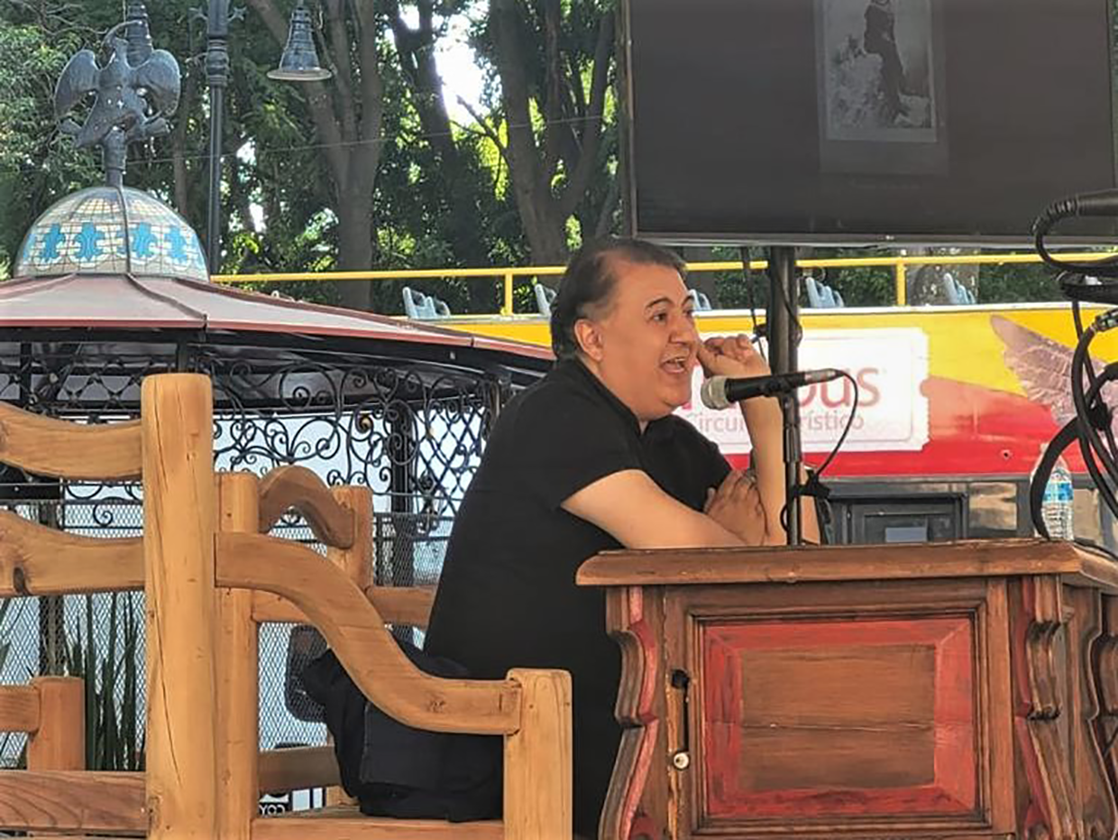 Agustín Lara en Coyoacán. Pavel Granados.