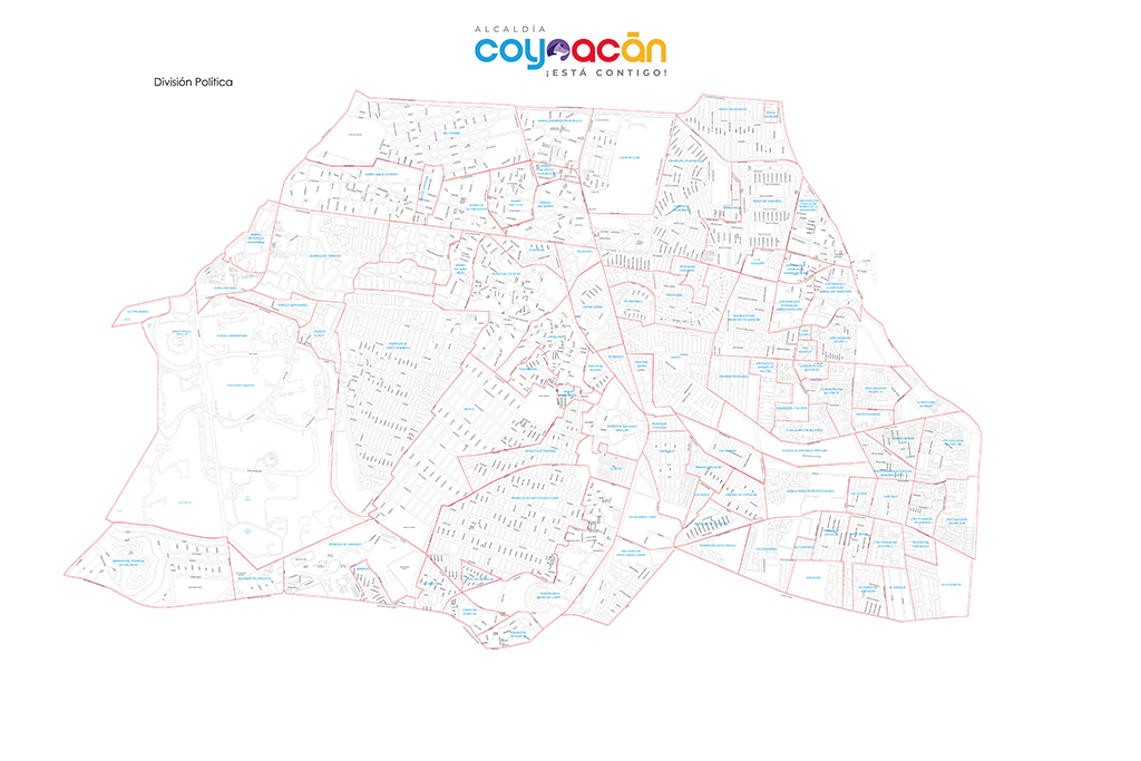 DivisionPolitica-Coyoacán