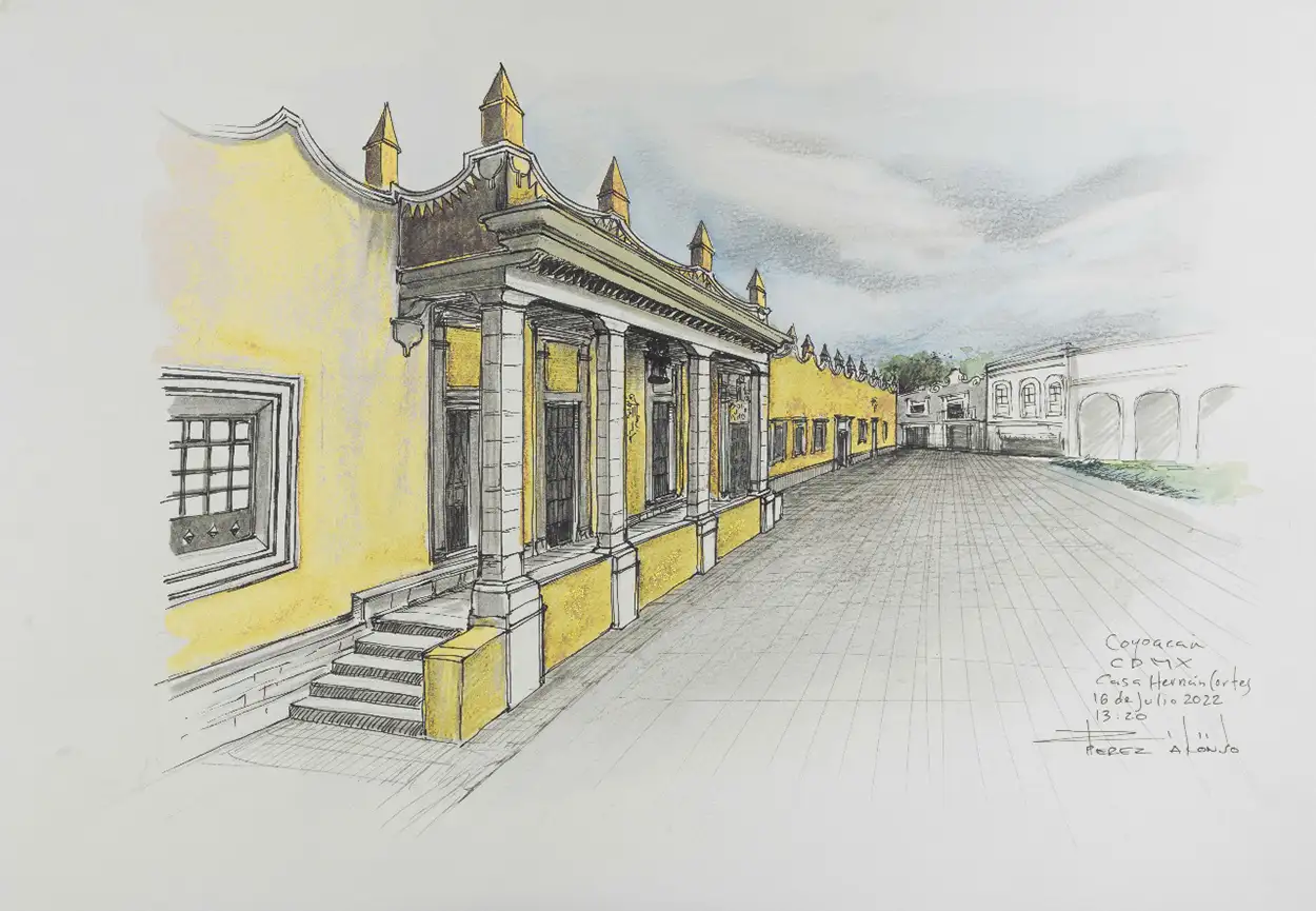Coyoacán, Casa de Hernán Cortés 