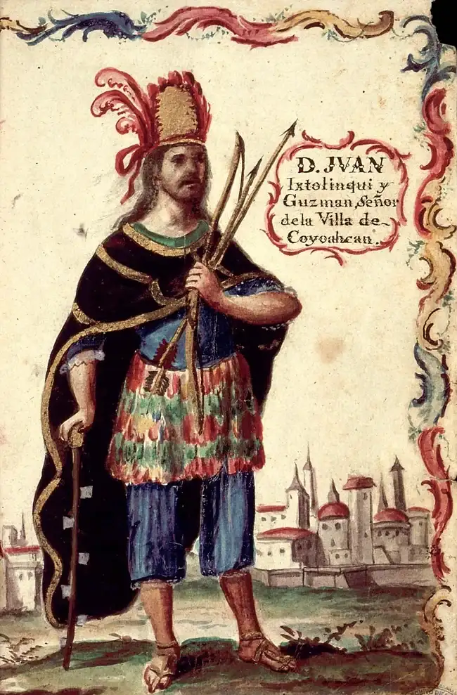 DOn Juan Ixtolinqui y Guzmán Señor de Villa de Coyoacán