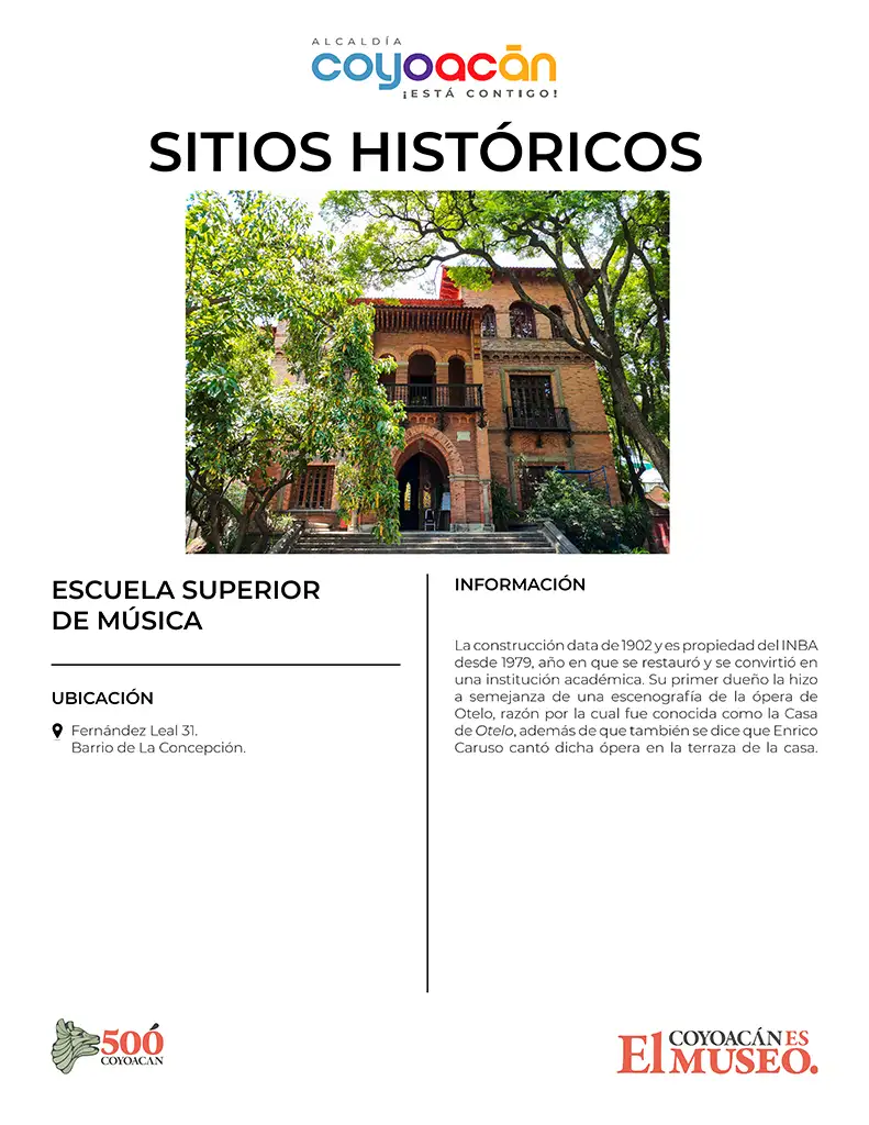 Cédula Escuela superior de música