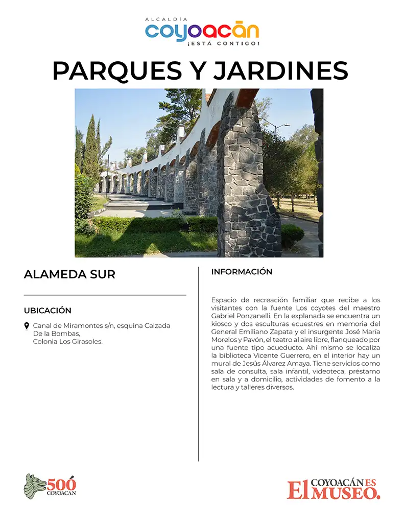 Cédula Alameda Sur