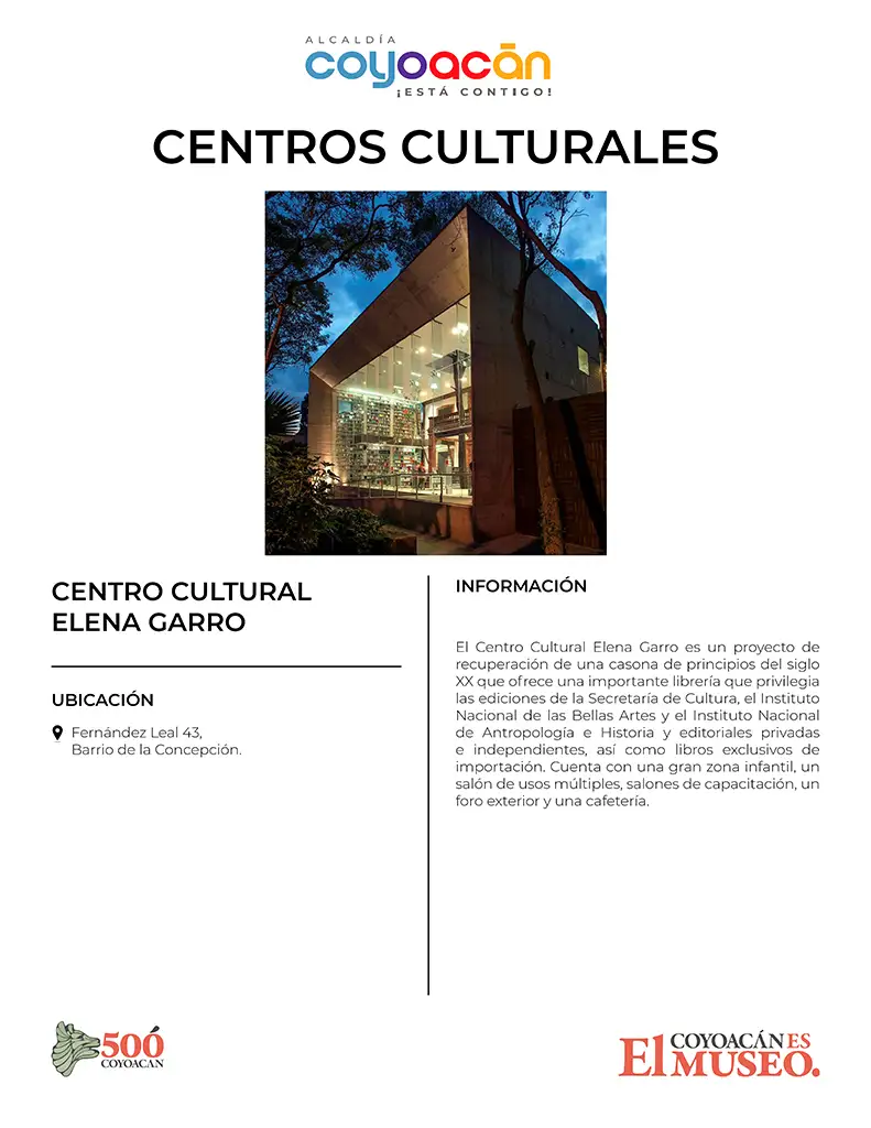 Cédula Centro Cultural Elena Garro