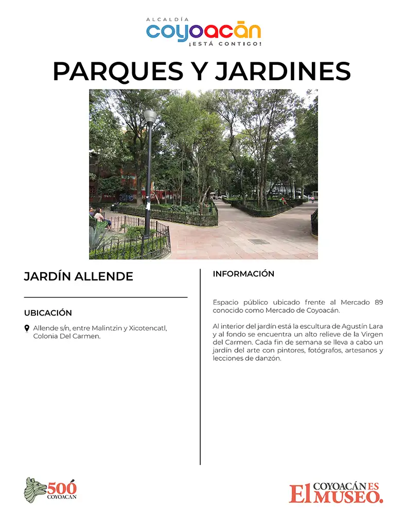 Cédula Jardín Allende