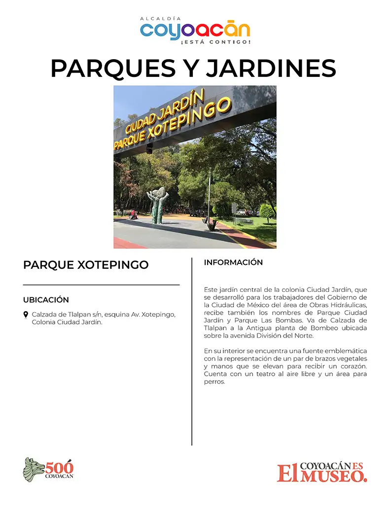 Cédula Párque Xotepingo