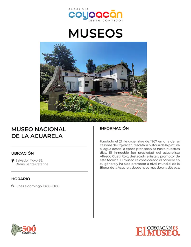 Cédula Museo Nacional de la Acuarela