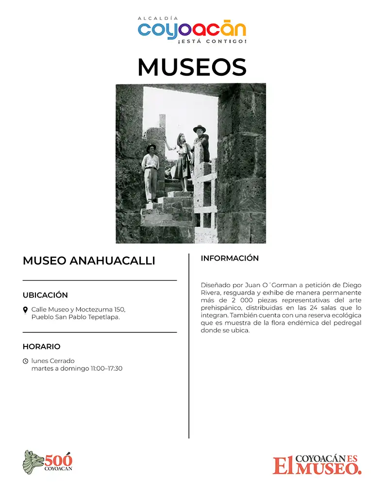 Cédula Museo Anahuacalli