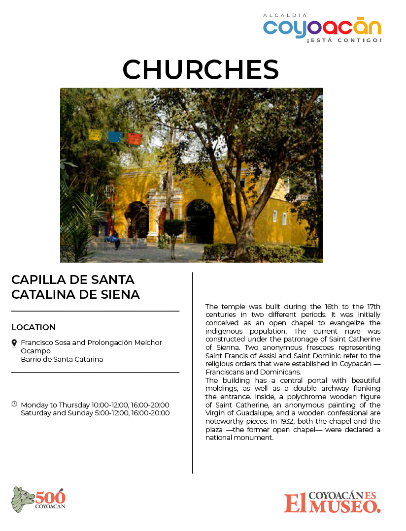 Churches -  Santa Catalina de Siena Chapel