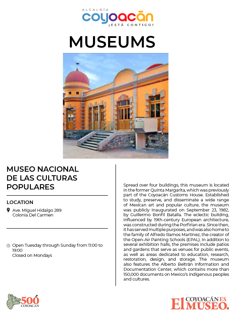 Museum - Museo nacional de las culturas populares