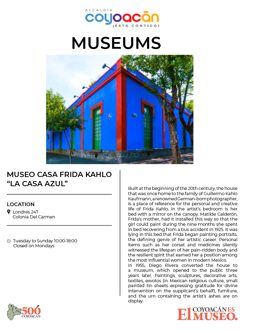 Museum - Museo Casa Frida Kahlo - Casa Azul