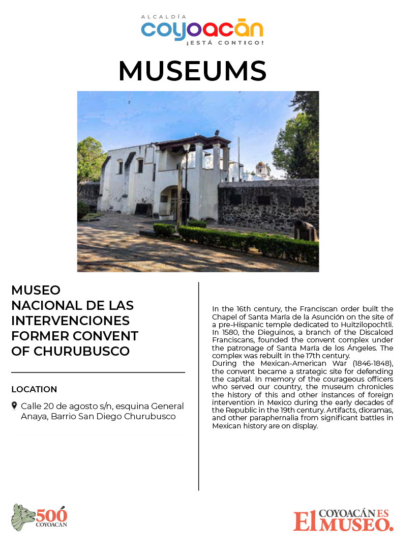 Museums - Museo nacional de las Intervenciones y exconvento de churubusco