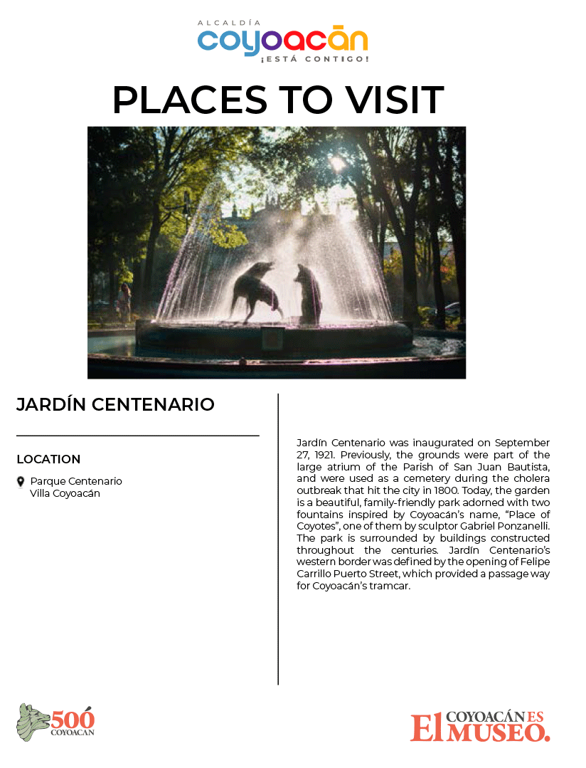 Parks and gardens - Jardín Centenario