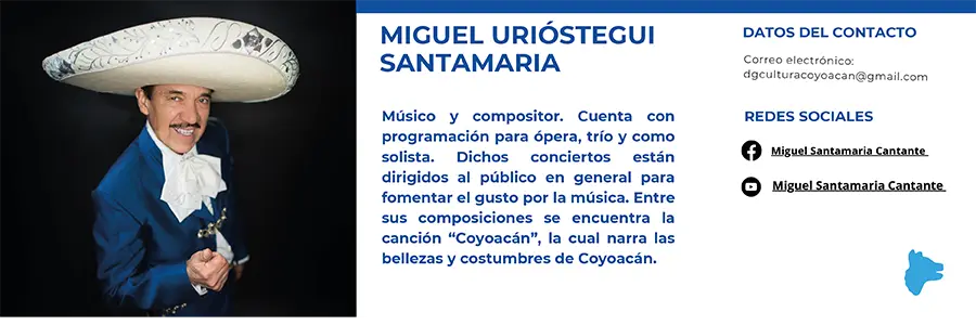 Miguel Uriostegui Santamaria -Musica