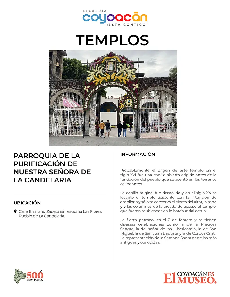 Cédula Parroquia de la Purificación de Nuestra Señora de La Candelaria