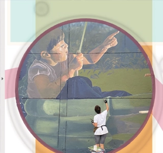 Artes plásticas - muralistas - diana zyan