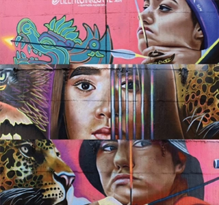 Artes plásticas - muralistas - Lizzette Charlotte