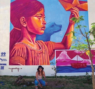 Artes plásticas - muralistas - Michelle Tapia