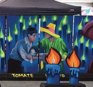 Artes plásticas - muralistas - The top tequila