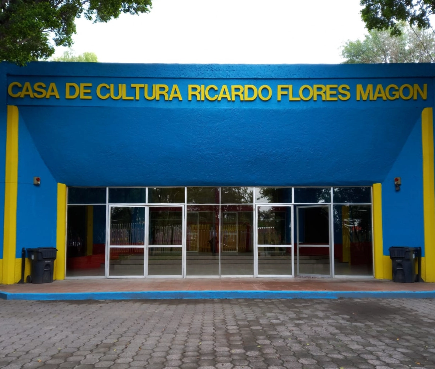 Fachada Casa de Cultura Ricardo Flores Magón